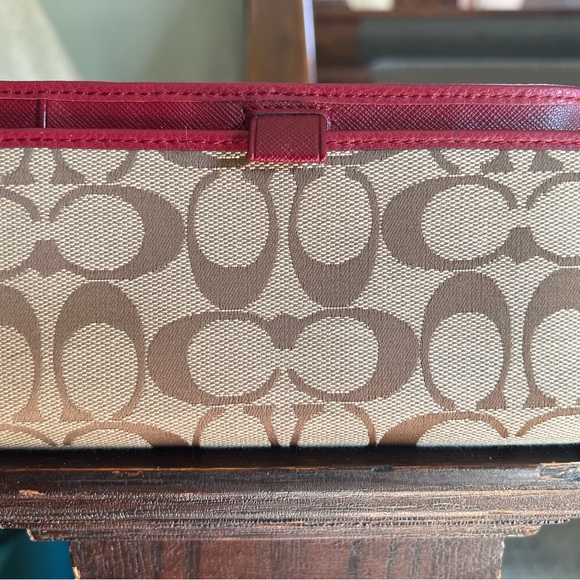Coach Checkbook Cover - Picture 1 of 7